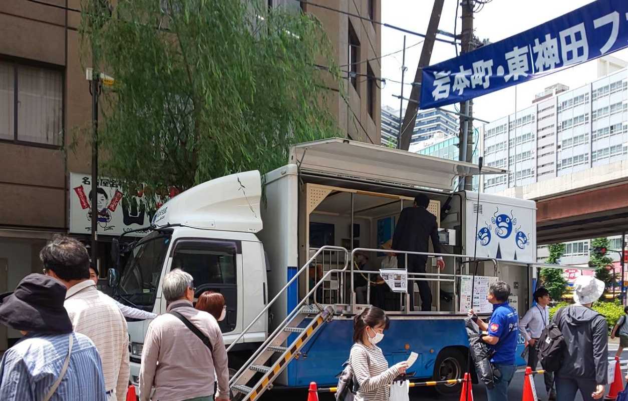 5月31日（土） 、6月7日（土）起震車がやってきます！