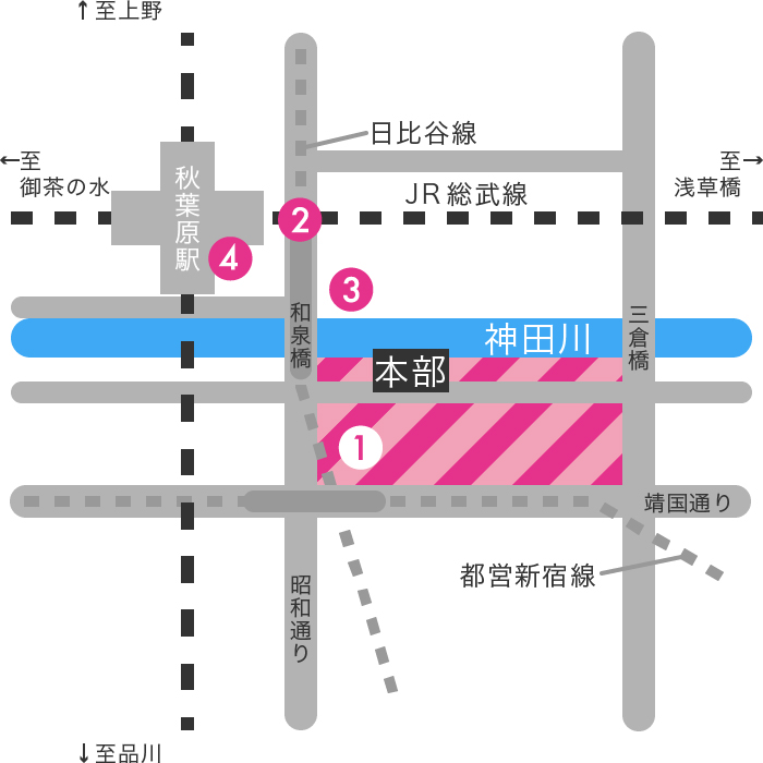 会場へのアクセス